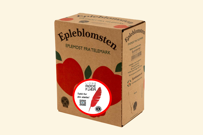 Selg Epleblomsten for LRF og klubben